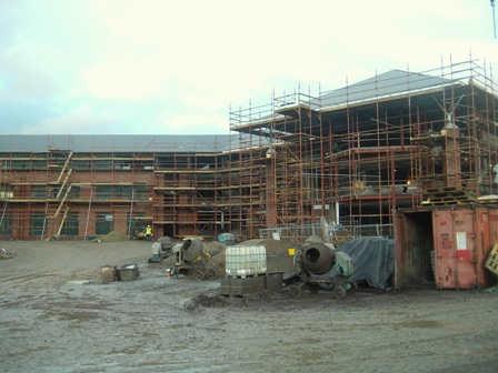New School Site on December 2008